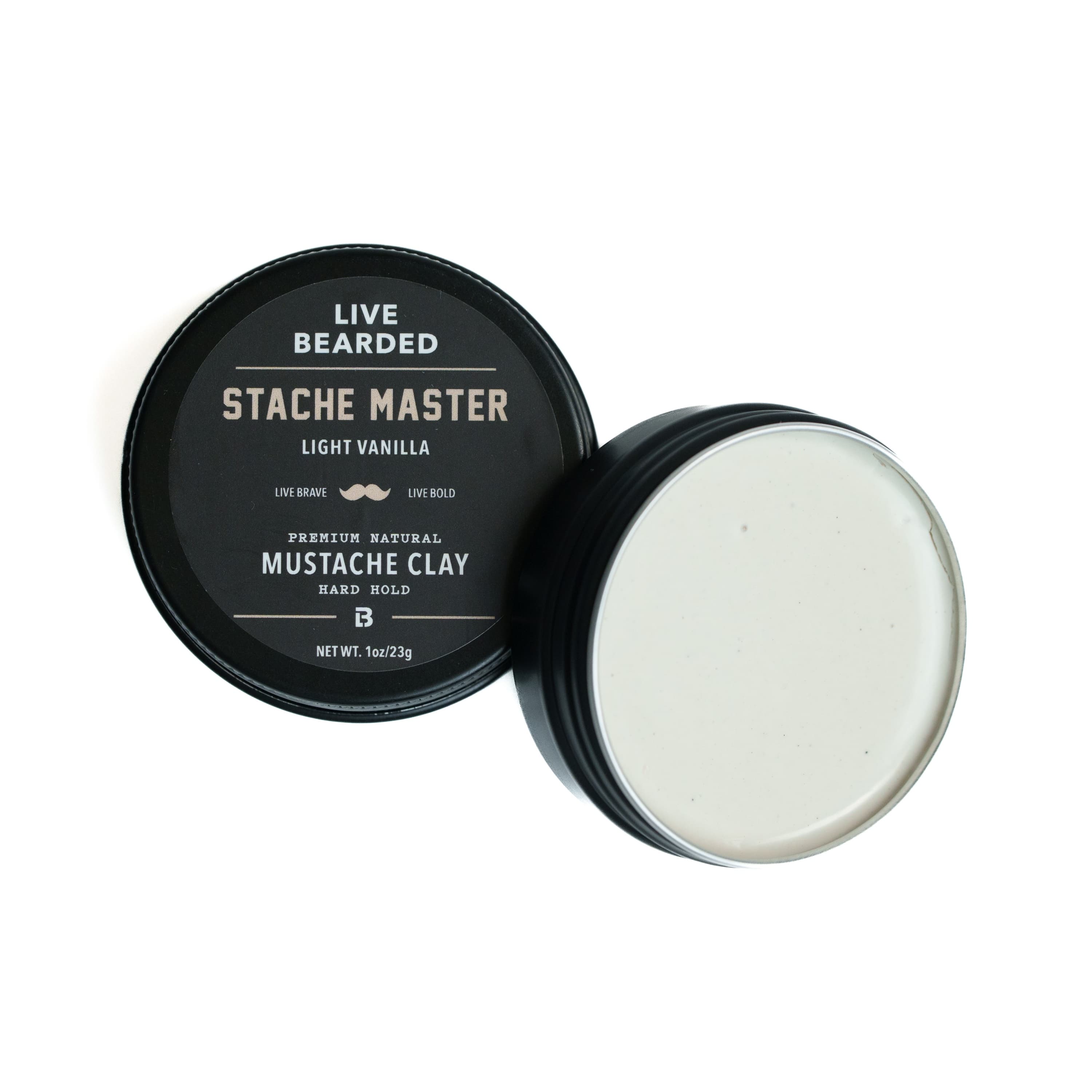 【スローライフ 】 Moustachemaster マスタッシュマスター Stache Master Hard Hold Mustache Clay – Live Bearded