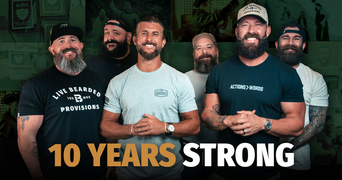Built By Brotherhood. Made Possible By You. – Live Bearded