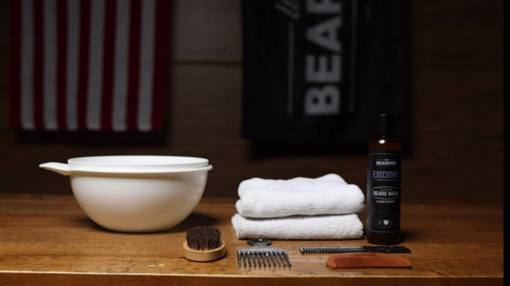 Cleaning Your Brushes and Combs Step By Step Live Bearded
