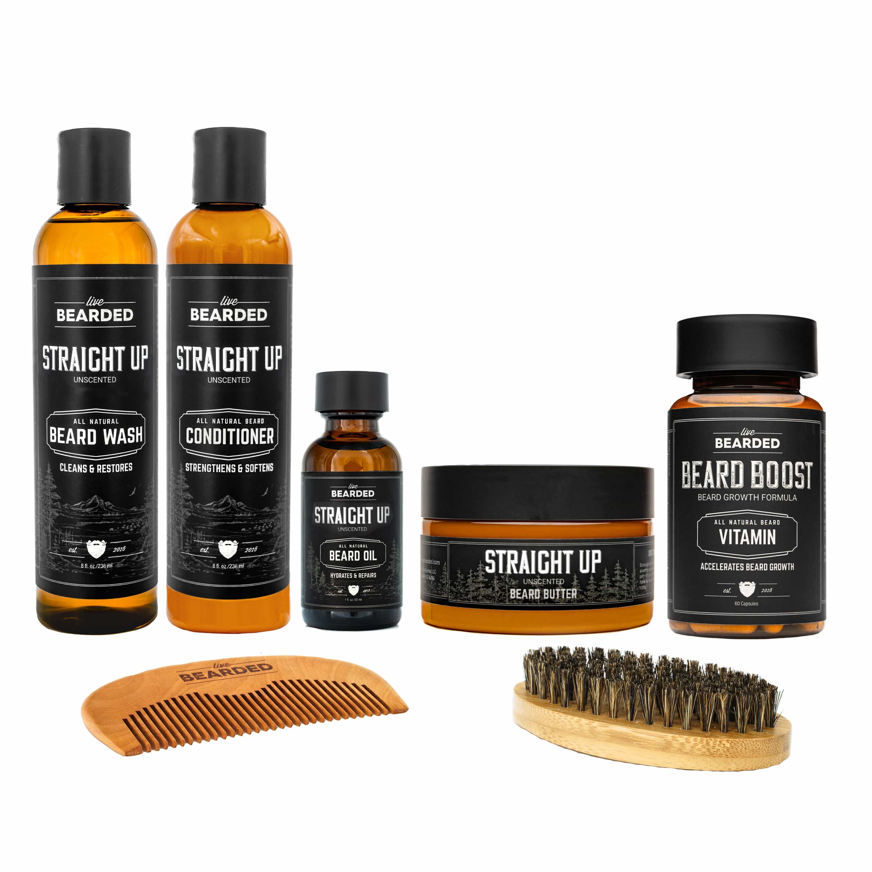 Total Beardsman Beard Kit Live Bearded