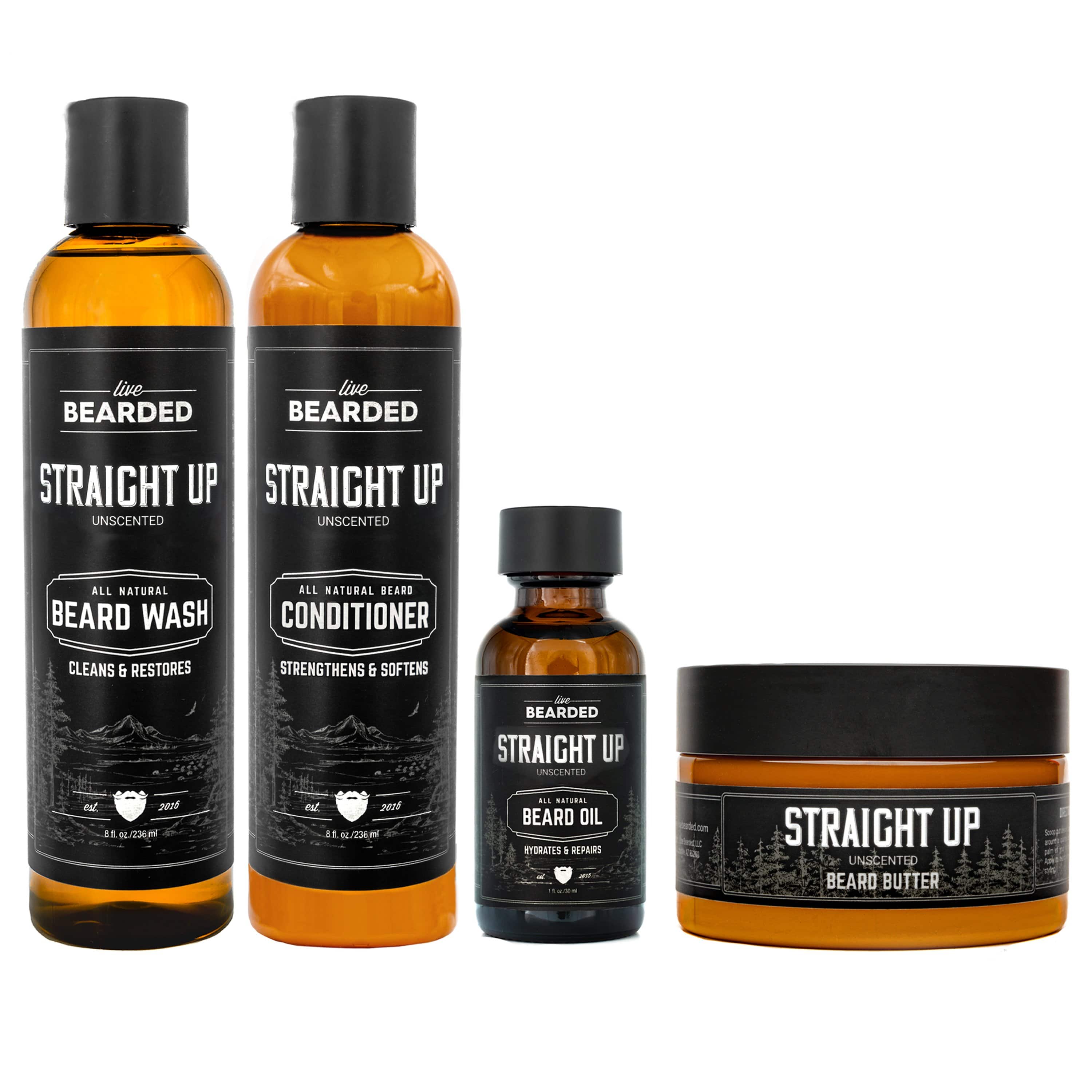 Complete Beard Kit – Live Bearded